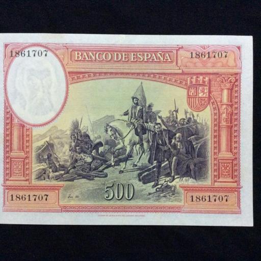 500 PESETAS 1935 - HERNÁN CORTÉS [3]