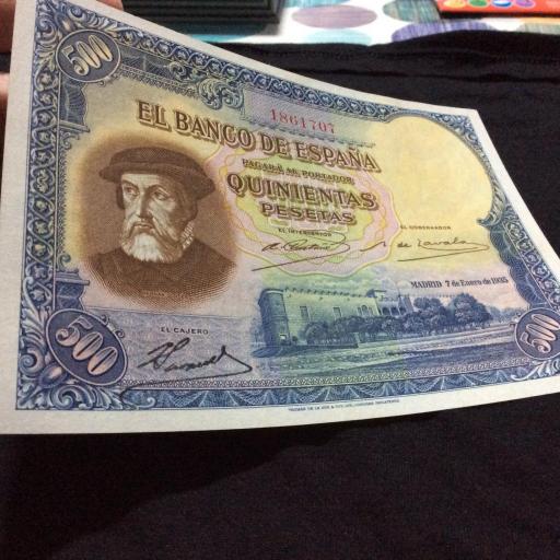 500 PESETAS 1935 - HERNÁN CORTÉS [1]