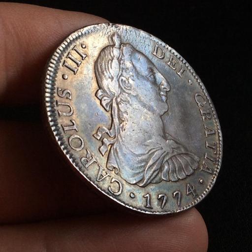 8 REALES 1774 - CARLOS III - MEXICO  [2]