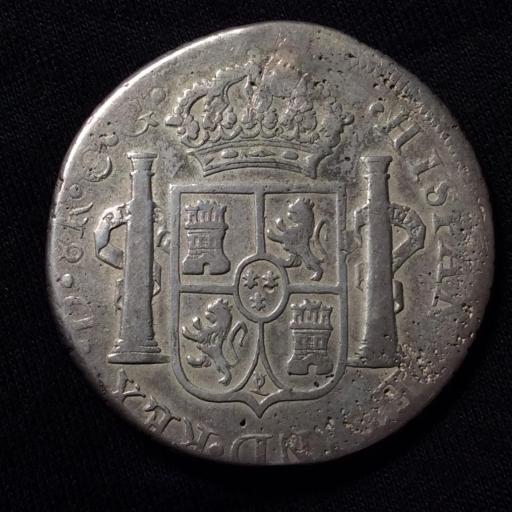 8 REALES 1821 - DURANGO - FERNANDO VII [1]