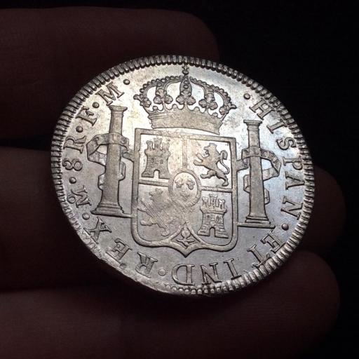 8 REALES 1786 - CARLOS III - MEXICO  [2]