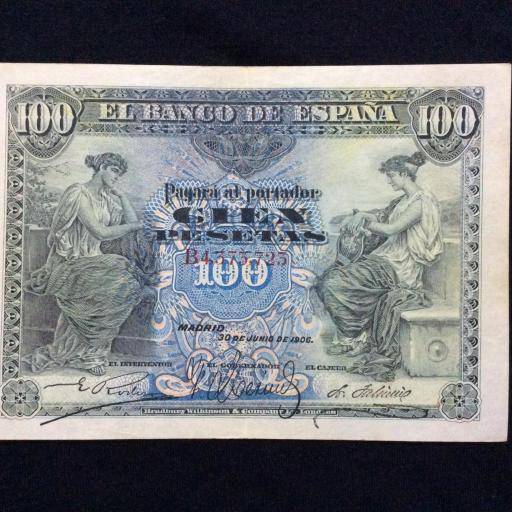 100 PESETAS 1906 - ALEGORIAS