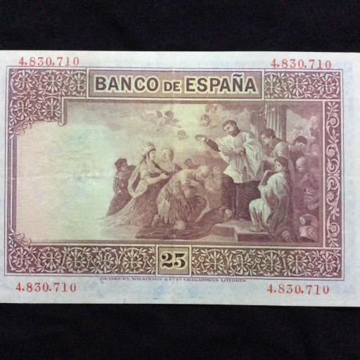 25 PESETAS 1926 - SIN SERIE [1]