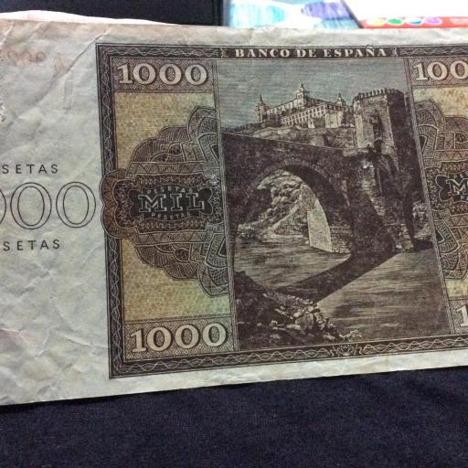 1000 PESETAS 1936 - GUERRA CIVIL - BURGOS [3]