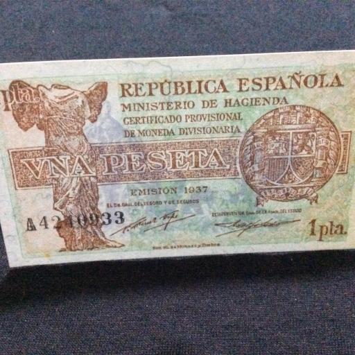 1 PESETA 1937 - MINISTERIO DE HACIENDA [2]