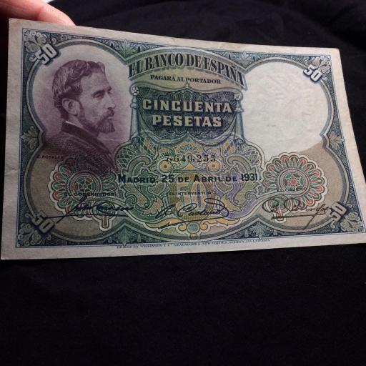 50 PESETAS 1931 - ROSALES [2]