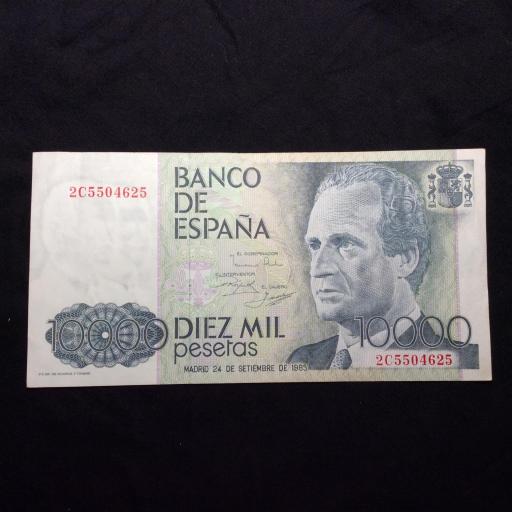 10.000 PESETAS 1985 - JUAN CARLOS Y FELIPE