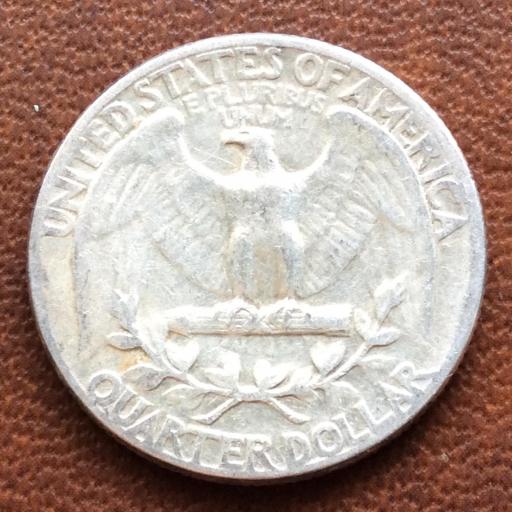 QUARTER DOLLAR DE PLATA DE 1946 - G,WASHINGTON - PHILADELFIA  [2]