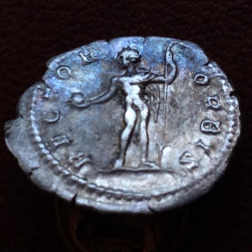 DENARIO DE PLATA DEL EMPERADOR CARACALLA DE JOVEN - HACIA EL 200 d.C. - ROMA  [3]