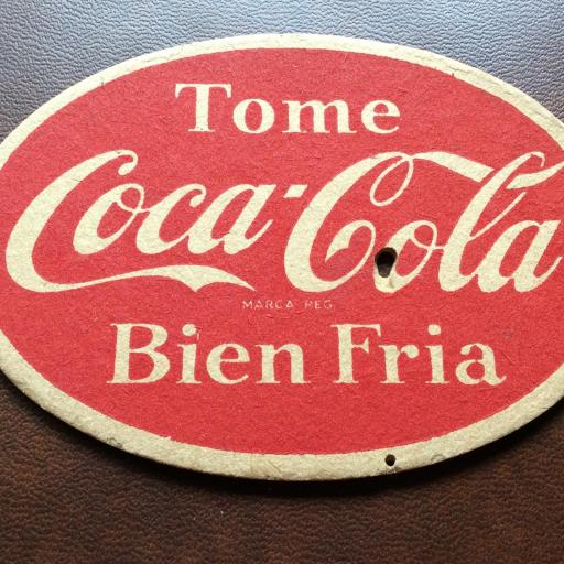 Posavasos Coca-Cola Antiguo - escaso y muy buscado  [1]