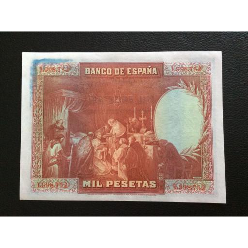 1000 PESETAS 1928 - SAN FERNANDO - PLANCHA SIN CIRCULAR  [2]