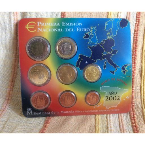 CARTERA ESPAÑA - SERIE EUROS 2002 