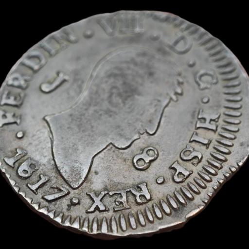 8 MARAVEDÍS 1817 - FERNANDO VII - JUBIA  [2]