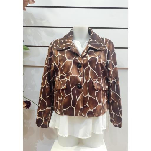 CHAQUETA ANIMAL PRINT