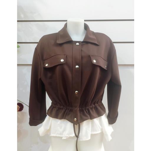 Bomber marron