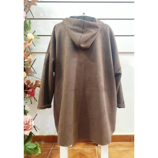 Chaqueta maxi chocolate [1]