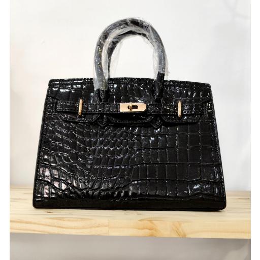 Bolso rigido asas rigidas con bandolera