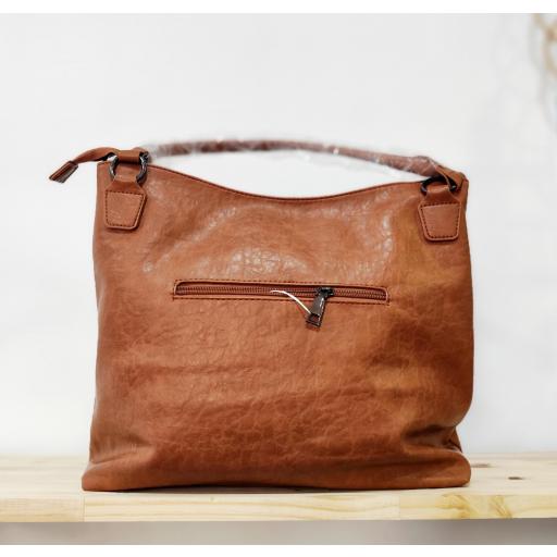 Bolso contrastes con asa larga y bandolera [2]