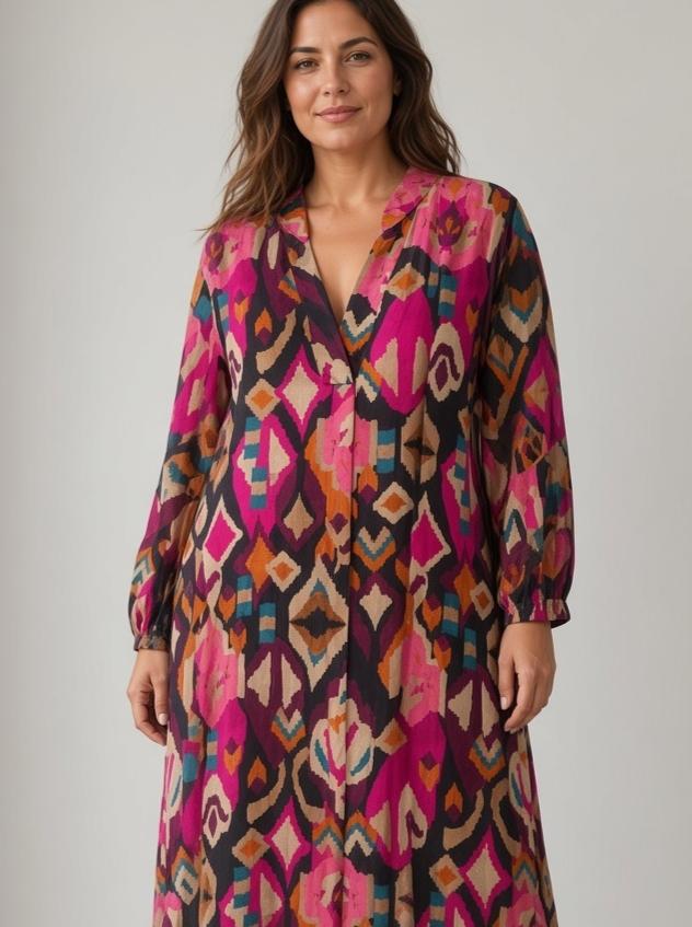 Vestido estampado serene