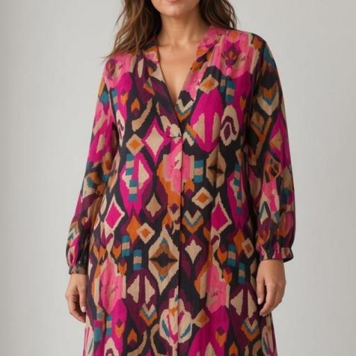 Vestido estampado serene