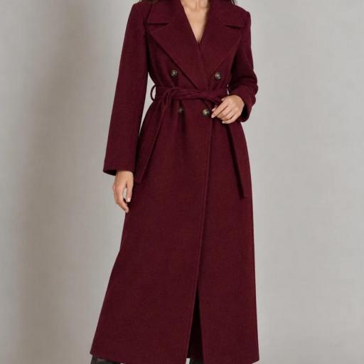 Abrigo largo Marron