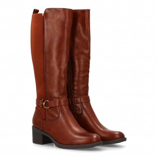 Bota mujer caña elastica [0]
