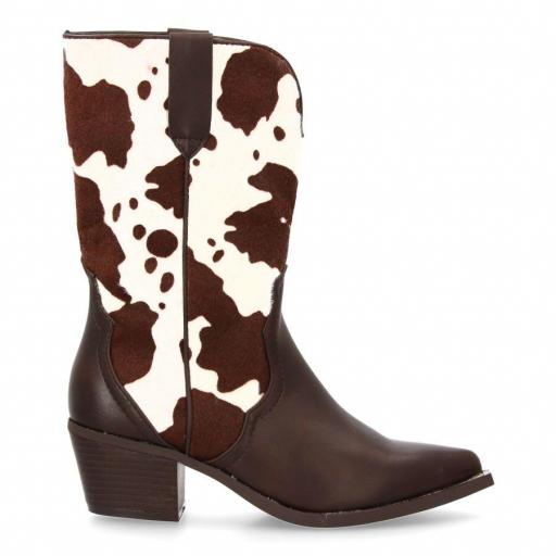 Botin campero estampada vaca [3]