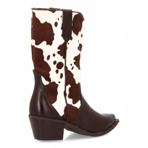 Botin campero estampada vaca [2]