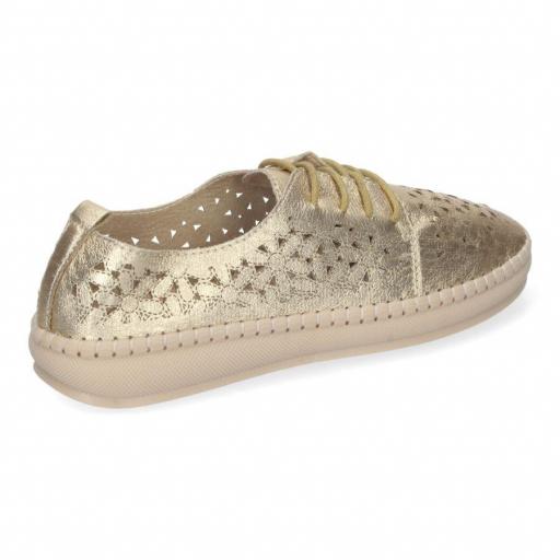 Zapato Casual dorado [2]