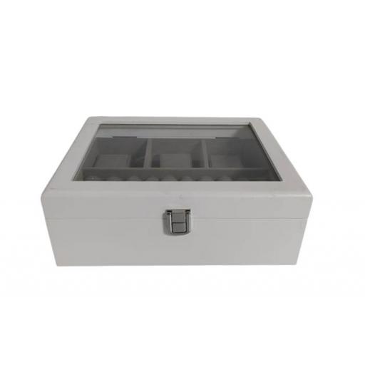 JOYERO MDF 22X19X8,5 LACADO BLANCO [1]