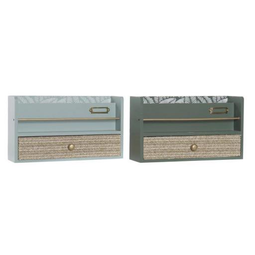 ORGANIZADOR MDF PP 30X9X17  CON CAJON