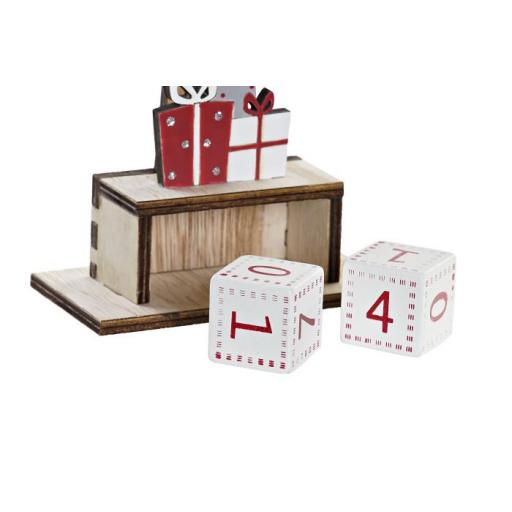 CALENDARIO MADERA 11X5X28 PAPA NOEL  [1]