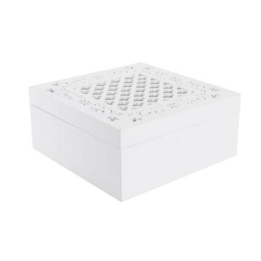 CAJA INFUSIONES MADERA 18X18X8