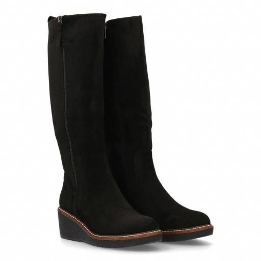 Bota mujer caña alta