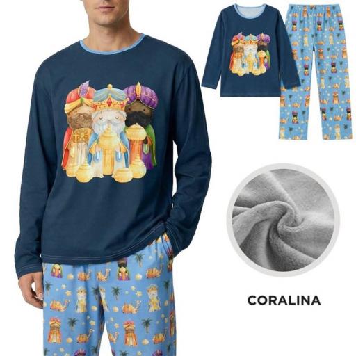 PIJAMA REYES MAGOS HOMBRE
