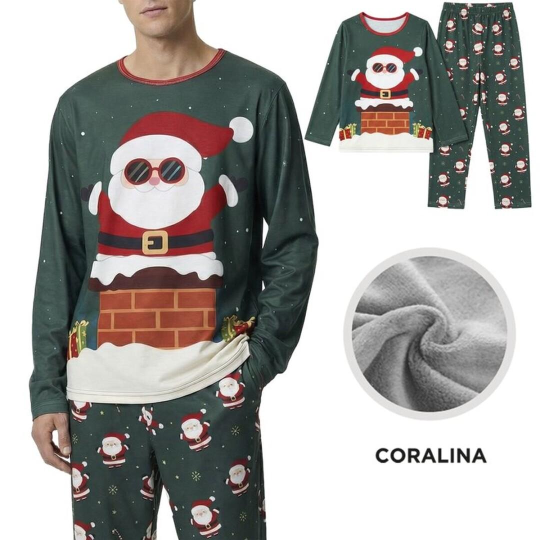 PIJAMA PAPA NOEL HOMBRE