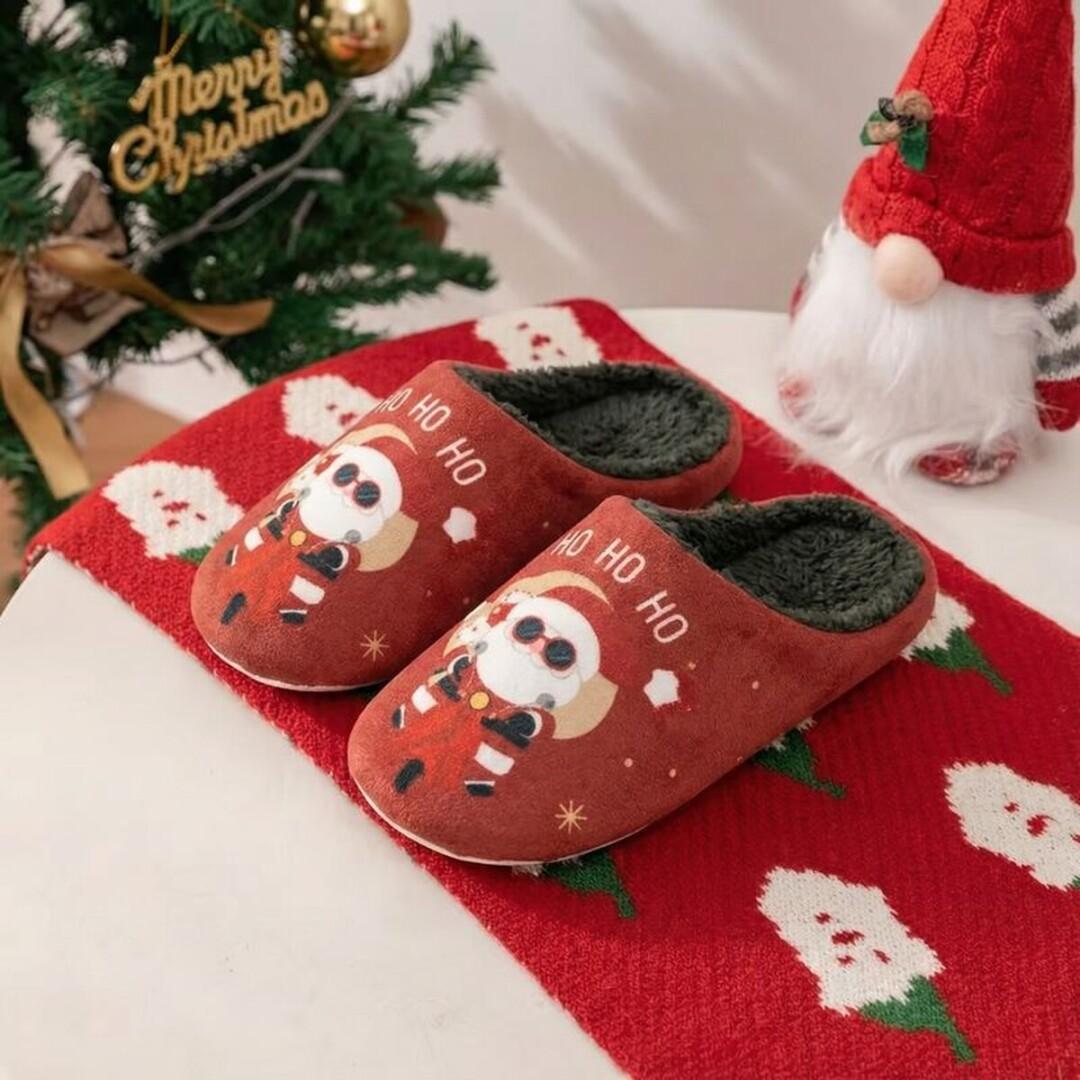 ZAPATILLAS ADULTO PAPA NOEL TALLA UNICA 35-41