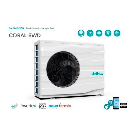Bomba de calor para piscinas Daitsu SWD CORAL 30 K Wifi Incluido