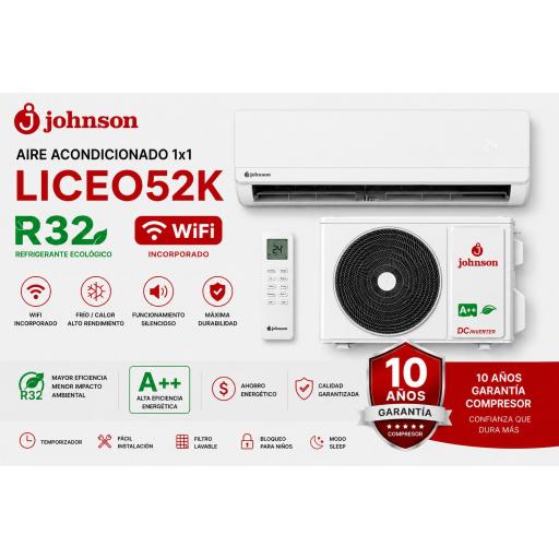 Johnson LICEO52K Aire Acondicionado 1x1