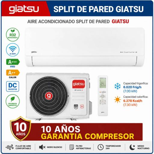 OFERTA GIATSU KIT AROMA PLUS B GIA-S24ARPLUSB IA WIFI [0]