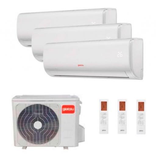 Multisplit Giatsu 3x1 GIA-MO3-21IX41BR32+09AR2R32+09AR2R32+12AR2R32 WiFi incluido