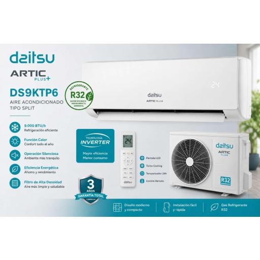 Split Daitsu Artic Plus DS9KTP6 WiFi A+++