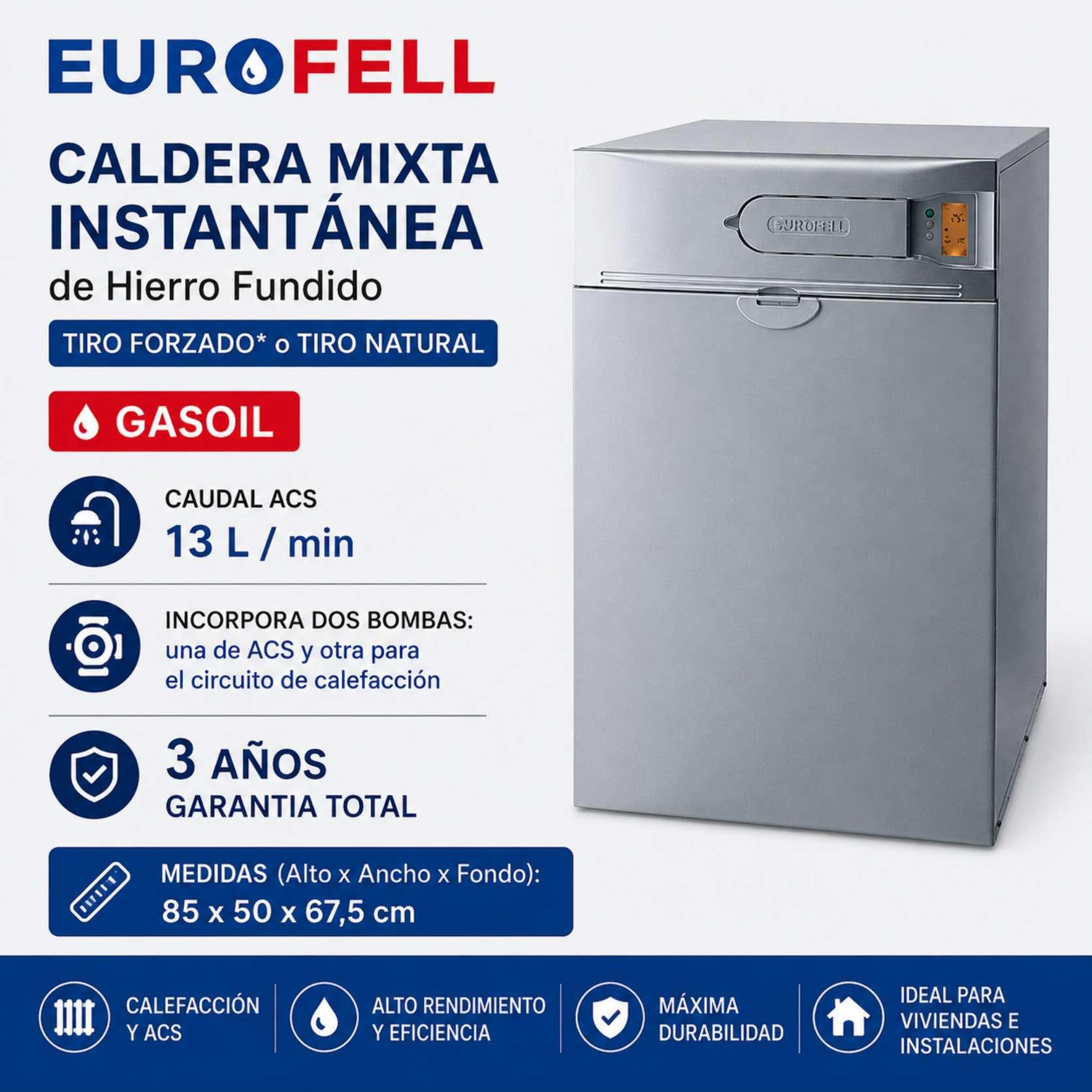 Caldera Tifell Eurofell 30 M Gasoil