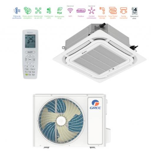 Gree UM CST 36 R32 Cassette inverter(solo Alicante) [0]