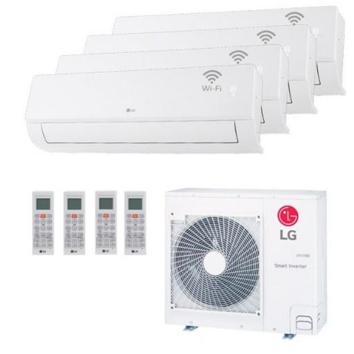 Aire Acondicionado Multi Split LG MU4R25 + 3 x EZ09CSN.CSJ1 + 1 x EZ12CSN.CSJ1 WIFI