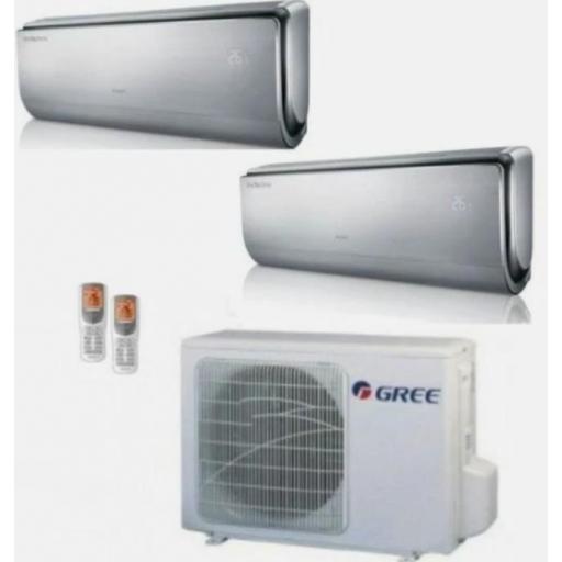 Aire 2x1 GREE  2 split U-Crown 12+Exterior FM18 Wifi