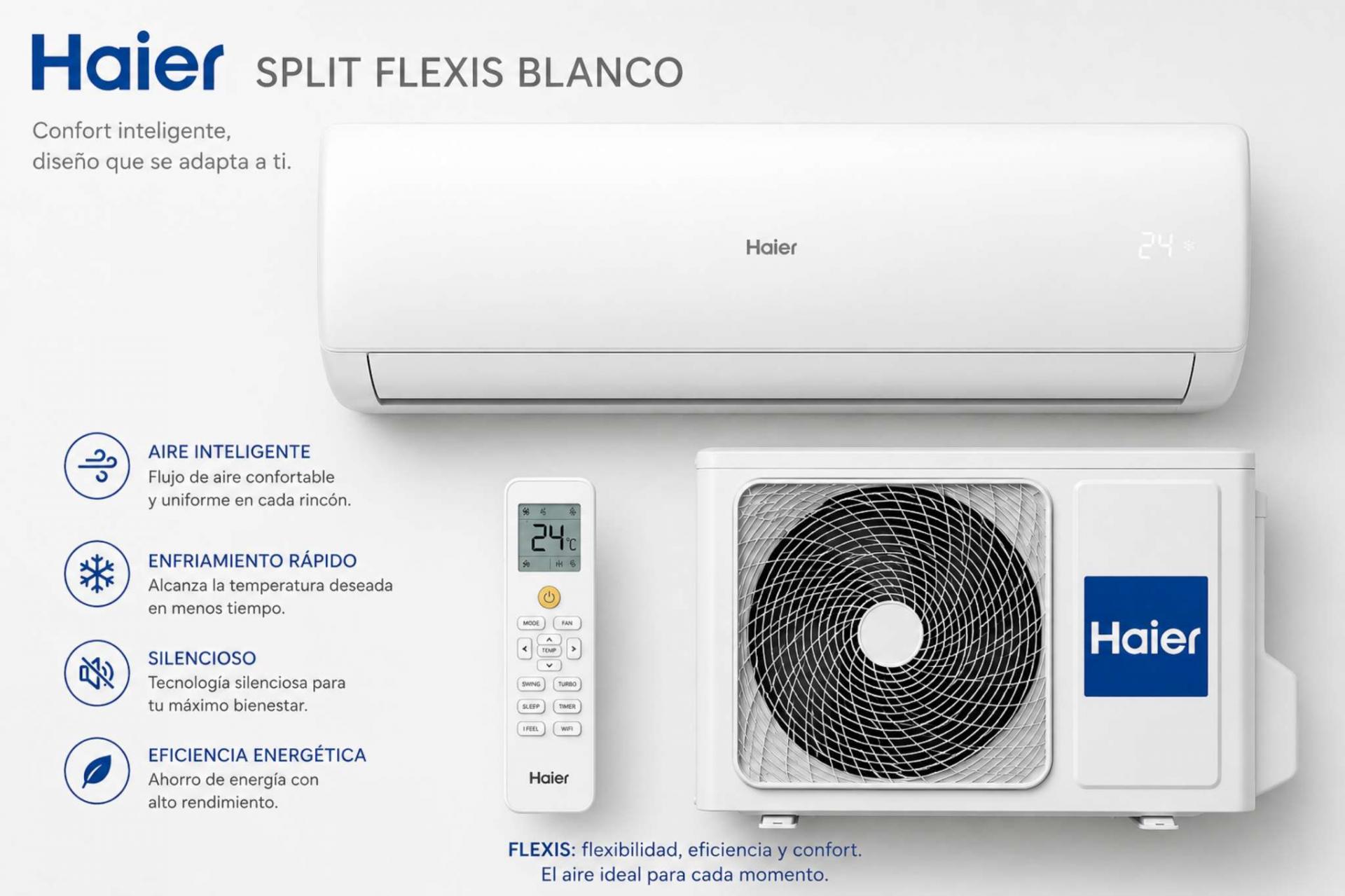 Haier Flexis 25 Blanco