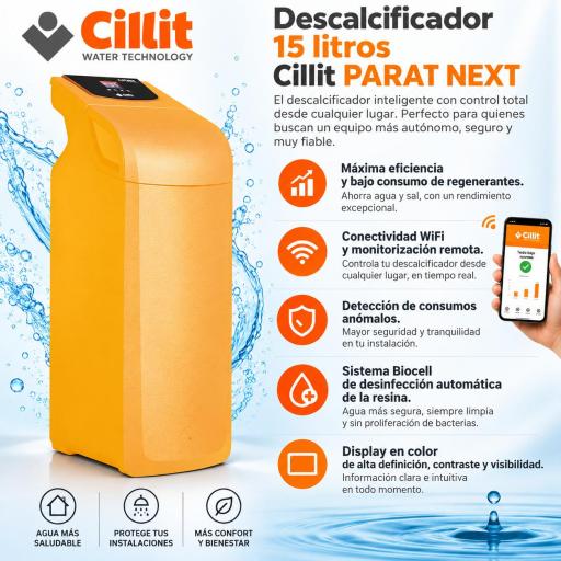 Descalcificador 15 litros Cillit PARAT NEXT [0]