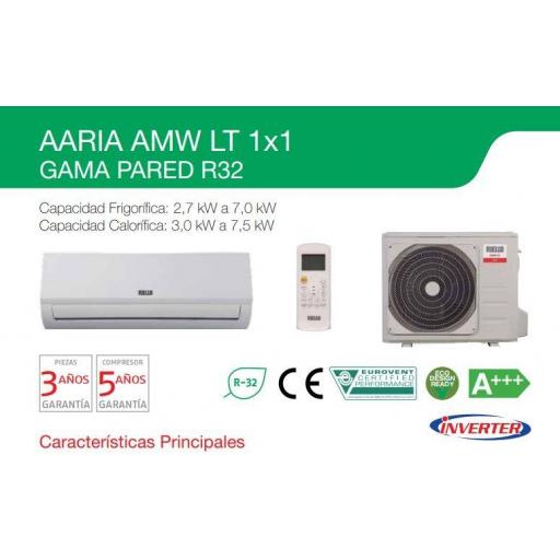 Riello Carrier AARIA AMW 50QP R32 split aire wifi incluido  [1]
