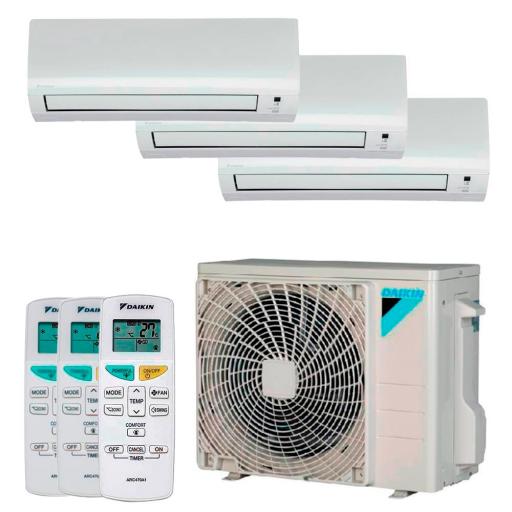 MultiSplit 3x1 Daikin Perfera 20+20+20